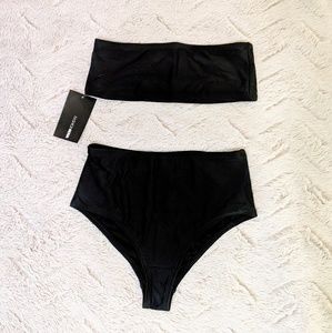 Fashion Nova "Perfect Tan Bikini" - S, Black